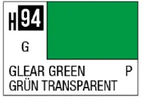 GSI Creos AQUEOUS HOBBY COLOR - H94 GLOSS CLEAR GREEN (PRIMARY) - photo 1