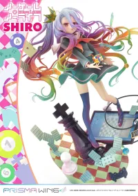 Prime 1 Studio PRISMA WING NO GAME NO LIFE Shiro 1/7 Scale Pre-Painted Figure - No Game No Life - photo 5