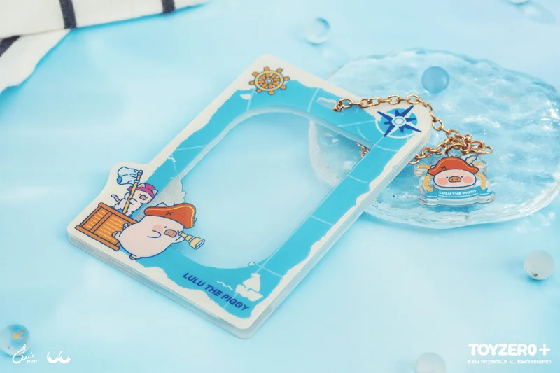TOYZEROPLUS LuLu the Piggy Ocean - Acrylic Card Holder (Navigator ver.) - LuLu The Piggy