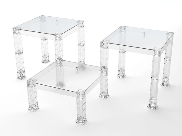 [GoodSmile] The Simple Stand: Build-On Type (Translucent/Black)