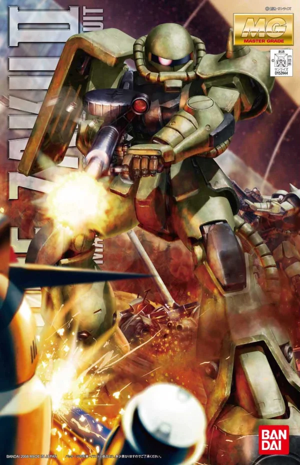 BANDAI HOBBY MG MS-06F Zaku2 Ver.2.0 - Mobile Suit Gundam
