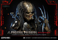 Life Size Bust The Predator (Film) Fugitive Predator Shuriken 5