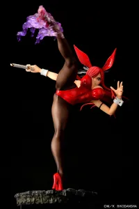 ORCATOYS Erza Scarlet  HIGH KICKver. CRIMSON Bunny - Fairy Tail - photo 3