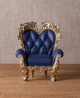 PARDOLL Antique Chair: Indigo
