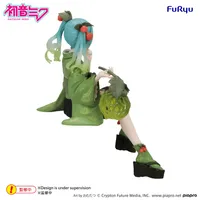 FuRyu Hatsune Miku Noodle Stopper Figure -Flower Fairy Winter Cherry Green Color ver.- - Hatsune Miku - photo 5