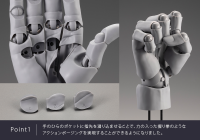 ARTIST SUPPORT ITEM HAND MODEL MEN’S/R -GRAY- 8