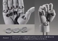 KOTOBUKIYA ARTIST SUPPORT ITEM HAND MODEL MEN’S/R -GRAY- - Art & Display - photo 8