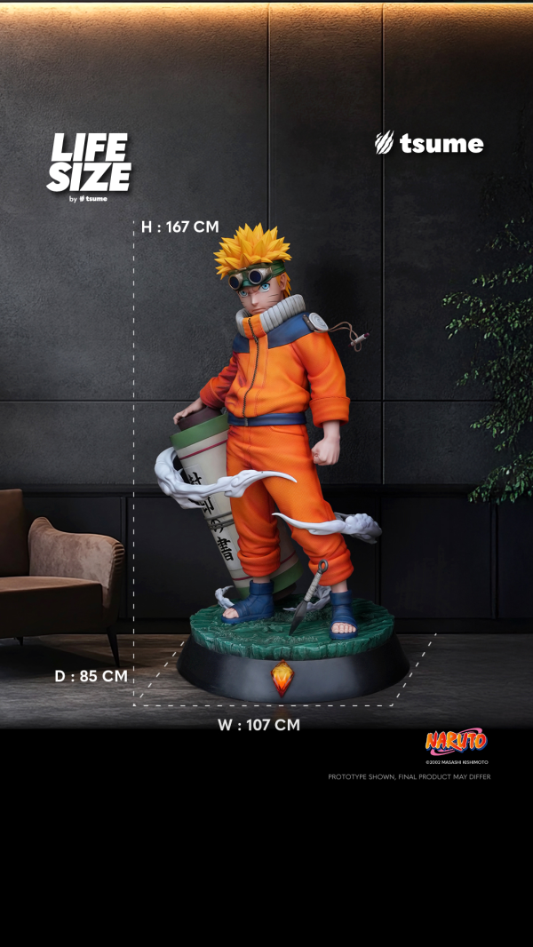 Naruto - Life Size by Tsume