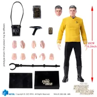 HIYA TOYS Exquisite Super Series 1/12 Scale 6 Inch STAR TREK Strange New Worlds Pike Action Figure - Star Trek - photo 7