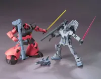 BANDAI HOBBY HGUC 1/144 G-3 GUNDAM VS CHAR'S RICK DOM SET - Mobile Suit Gundam - photo 2