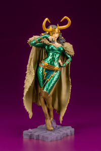 MARVEL LADY LOKI BISHOUJO STATUE 4