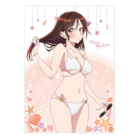 Rent-A-Girlfriend Swimsuit and Girlfriend A3-Sized Clear Poster Chizuru Mizuhara 1