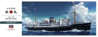 Hasegawa [Z28] 1:350 N.Y.K. LINE HIKAWAMARU - Scale Kits - photo 1