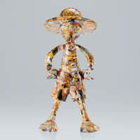 ARTCANVAS 1/8 -1000LOGS Anniversary- "ONE PIECE", TAMASHII NATIONS LUFFY's 3