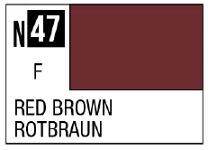 Acrysion N47 - Red Brown (Flat/German Tank WWII)