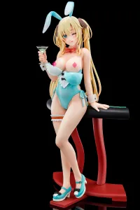 Hakoiri-musume Regina Mercedes wearing 秘色(HISHOKU) bunny costume with Nip Slip Gimmick System - The Demon Sword Master of Excalibur Academy - photo 13