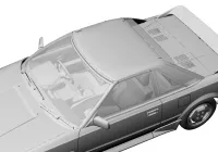 Hasegawa [HC51] 1:24 TOYOTA MR2 (AW11) EARLY VERSION G-Limited (Moon Roof) - Scale Kits - photo 17