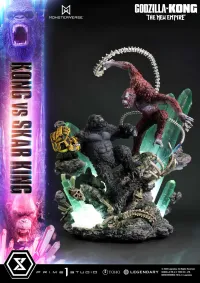Prime 1 Studio Ultimate Diorama Masterline Godzilla x Kong: The New Empire (Film) Kong vs Skar King - Godzilla - photo 31