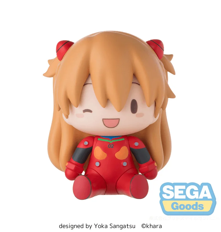 fuwa petit Evangelion: New Theatrical Edition Chibi Figure Asuka Plug Suit