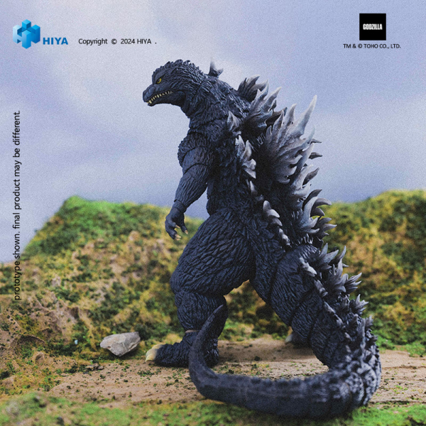 Exquisite Basic Series None Scale 7 Inch GODZILLA AGAINST MECHAGODZILLA 2002 Godzilla