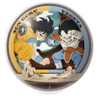 ENSKY [PTB-15X] DRAGON BALL Z PAPER THEATER ( paper theater ) -Ball- / Son Goku VS Vegeta - Dragon Ball Z - photo 2