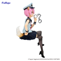 Re:ZERO -Starting Life in Another World-　Noodle Stopper Figure -Ram Police Officer Cap with Dog Ears- 6