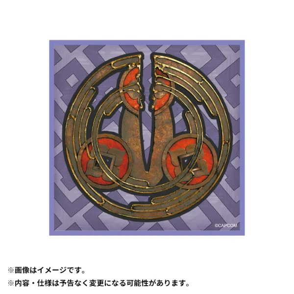 CAPCOM rubber coaster Tsuba Guard: Rikugo's Vigor - Video Games