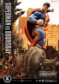 Prime 1 Studio Ultimate Museum Masterline Superman (Comics) Superman VS Doomsday (Concept By Jason Fabok) Deluxe Version - DC Comics - photo 83