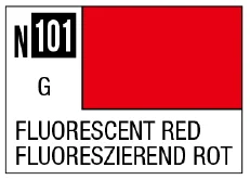 Acrysion N101 - Fluorescent Red (Semi-Gloss/Primary)