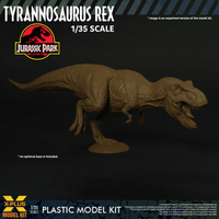 1/35 Scale Plastic Model Kit Jurassic Park Tyrannosaurus rex 12