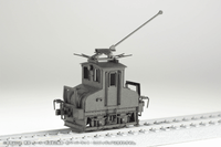 1/80 Scale Paper kit Choshi Electric Railway DEKI3 Electric Locomotive(Black) 6
