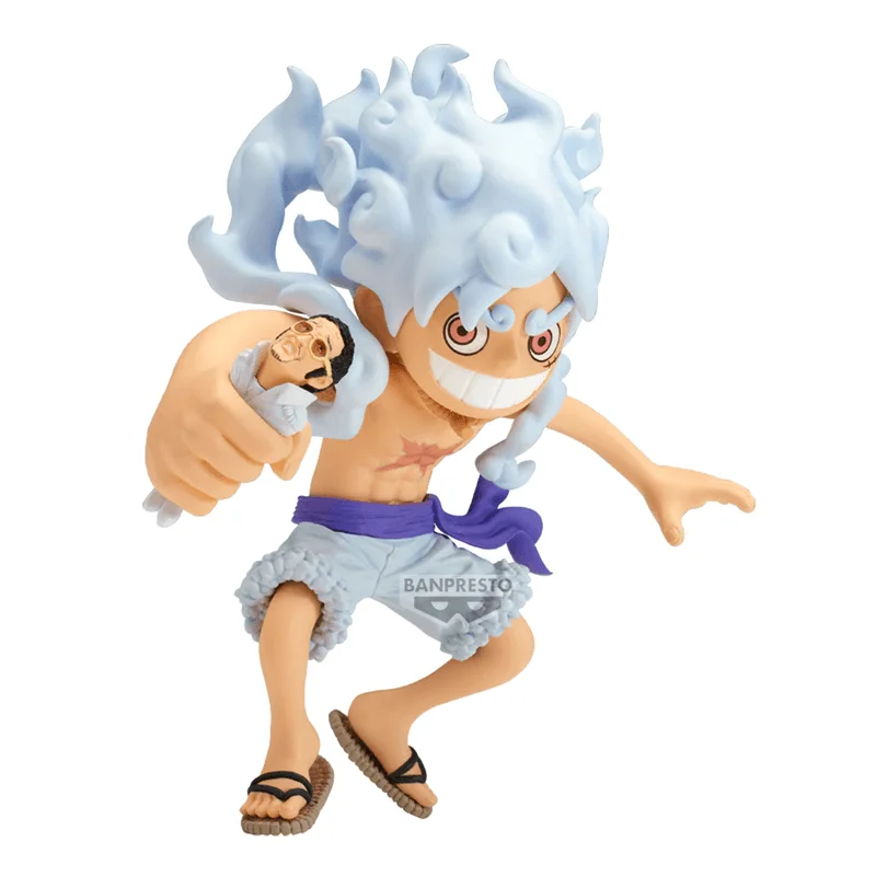 BANDAI ONE PIECE MEGA WORLD COLLECTABLE FIGURE-MONKEY D.LUFFY VS BORSALINO- - ONE PIECE
