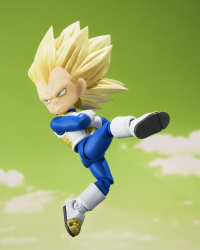 SUPER SAIYAN 3 VEGETA (MINI)  "DRAGON BALL DAIMA", TAMASHII NATIONS S.H.Figuarts (P-Bandai Exclusive) 3