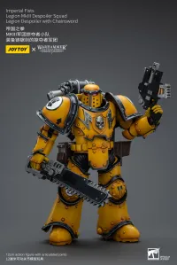 JOYTOY Imperial Fists Legion MkIII Despoiler Squad Legion Despoiler with Chainsword - Warhammer 40K - photo 7