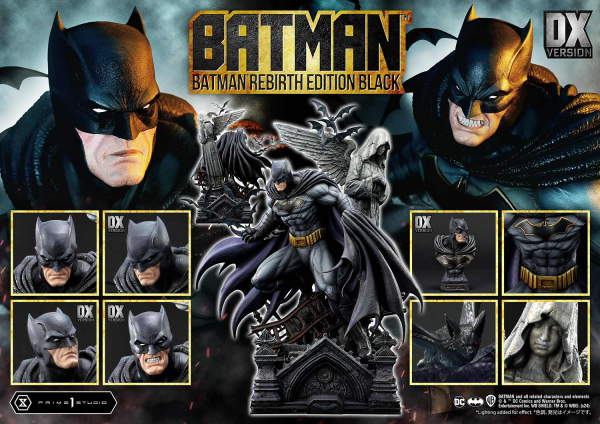 Ultimate Premium Masterline Batman (Comics) Batman Rebirth Edition (Black) Deluxe Version