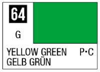 Mr. Color 64 - Yellow Green (Gloss/Primary Car) 1