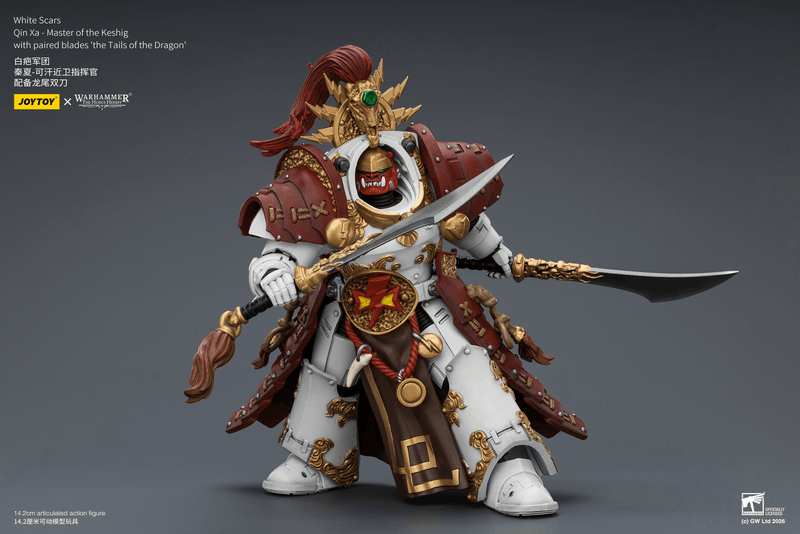 White Scars Qin Xa - Master of the Keshig with paired blades‘theTails of the Dragon'