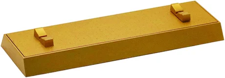 Fujimi [TOKU-202 EX-3] 1/700 Display Stand for Ship Gold Ver. - Display Cases & Storage