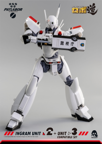 Mobile Police Patlabor - ROBO‐DOU Ingram Unit 2 + Unit 3 Compatible Set 10