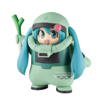 GUNDAM 45th×HATSUNE MIKU FIGURE ZAKU COSTUME [HATSUNE MIKU Ver.], Banpresto Figure 1