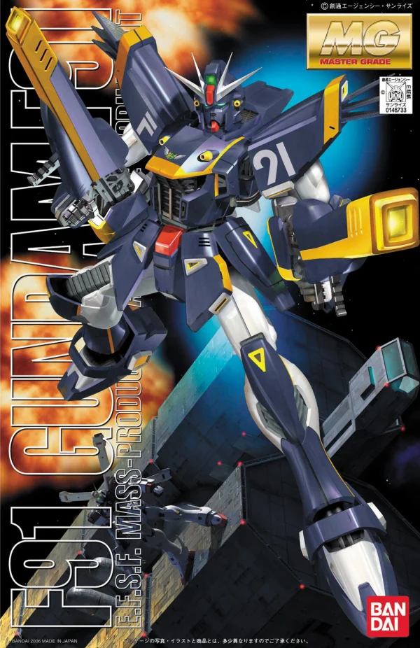 BANDAI HOBBY MG Gundam F91 (Harrison's) - Mobile Suit Gundam: OVAs and Side Stories