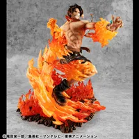 MegaHouse Portrait.Of.Pirates ONE PIECE “NEO-MAXIMUM” PORTGAS・D・ACE 15ｔｈ LIMITED Ver.(Super limited reprint) - ONE PIECE - photo 1