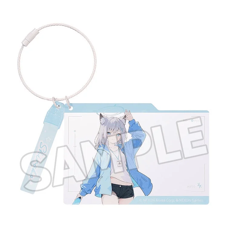 GoodSmile Moment Blue Archive Holiday Saunter Series Acrylic Keychain (SHIROKO) - Blue Archive