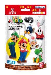 Super Mario Bros. Mascot Charm Collection "Super Mario Bros.", Bandai Shokugan  (BOX) 10