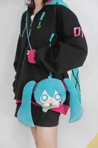 GOOD SMILE COMPANY Character Vocal Series 01: Hatsune Miku Fluffy Series - Plushie Pouch - Hatsune Miku - photo 1