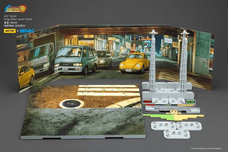 JOYTOY KOF '98UM Stage Base-Japan Street - Video Games