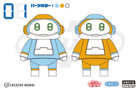 [CW16] Tiny MechatroMATE No.01 Skyblue & Orange (Two kits in the box) 12