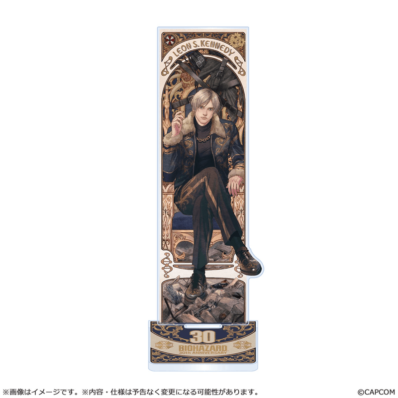 BIOHAZARD 30th Acrylic Stand Collection Chris