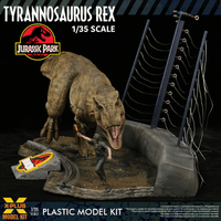 1/35 Scale Plastic Model Kit Jurassic Park Tyrannosaurus rex 7