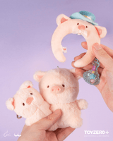 LuLu the Piggy LuLuLand - Magician Lu Headband Plush Keychain 6